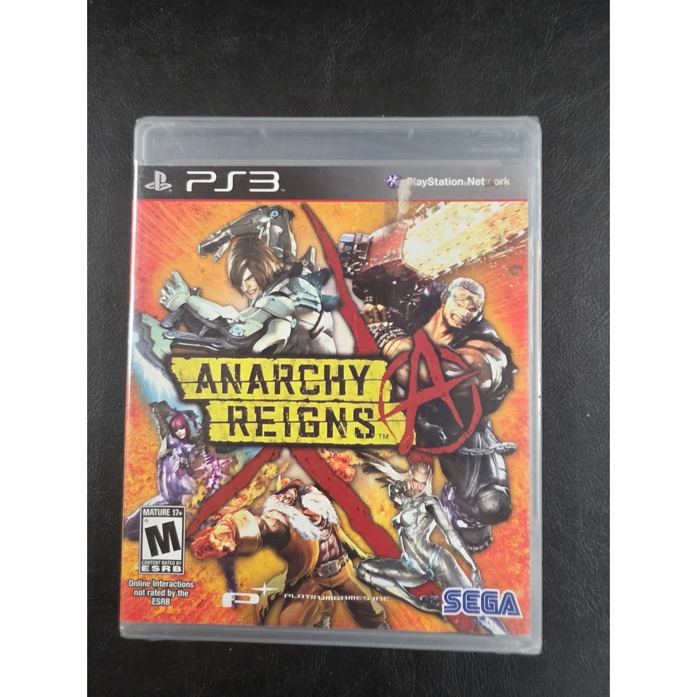 Anarchy Reigns Sony PlayStation 3 PS3 SEGA PlatinumGames 2013 Beat Em Up Action
